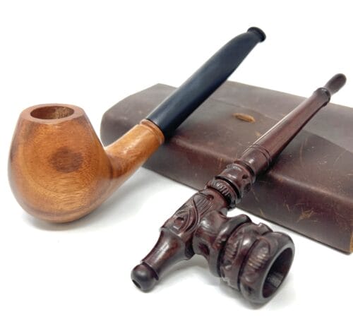 Sherlock holmes pipes, how to clean wood pipes, pipes churchwarden set