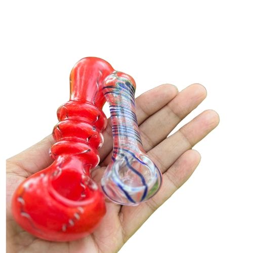 Red spiral sppon pipe set
